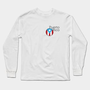 Puerto Rico Circle Long Sleeve T-Shirt